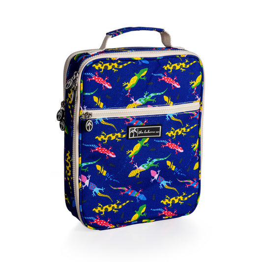 Koko' Lunch Bag - Gecko Invasion Navy