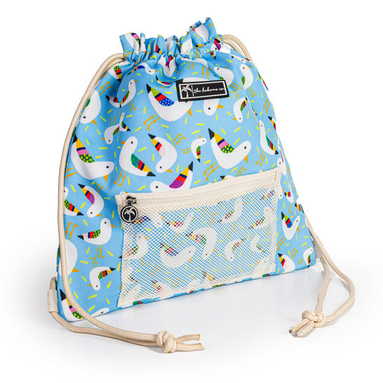 Koko' Swim Bag - Hot Chip Frenzy Blue